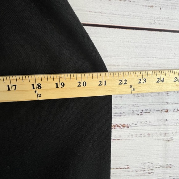 Vintage Coastal Boho Cowgirl Skirt Wool Blend Maxi 12 Black Fringed Western - Picture 4 of 12